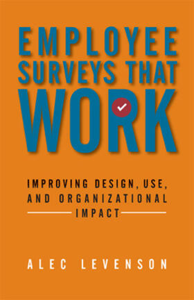 Levenson |  Employee Surveys That Work | Buch |  Sack Fachmedien