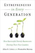 Cohen / Sharma |  Entrepreneurs in Every Generation | eBook | Sack Fachmedien