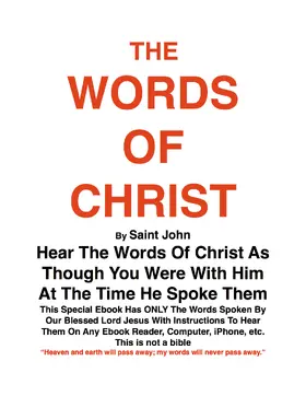 Procopio |  THE WORDS OF CHRIST By St JOHN | eBook | Sack Fachmedien
