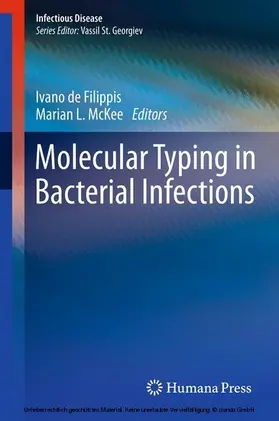 de Filippis / McKee / Filippis |  Molecular Typing in Bacterial Infections | eBook | Sack Fachmedien
