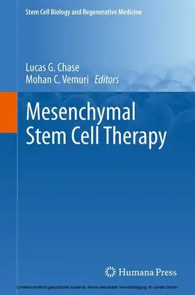 Chase / Vemuri |  Mesenchymal Stem Cell Therapy | eBook | Sack Fachmedien