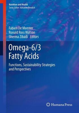 De Meester / Zibadi / Watson |  Omega-6/3 Fatty Acids | Buch |  Sack Fachmedien