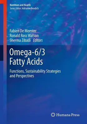 De Meester / Zibadi / Watson |  Omega-6/3 Fatty Acids | Buch |  Sack Fachmedien