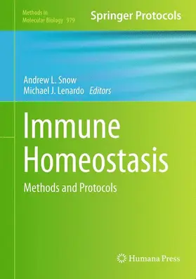 Snow / Lenardo | Immune Homeostasis | Buch | 978-1-62703-289-6 | www.sack.de