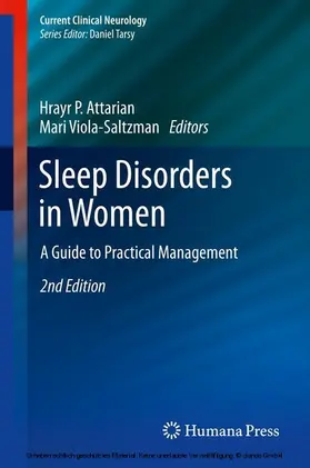 Attarian / Viola-Saltzman |  Sleep Disorders in Women | eBook | Sack Fachmedien