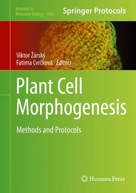 Cvrcková / Žárský / Cvrcková | Plant Cell Morphogenesis | Buch | 978-1-62703-642-9 | www.sack.de