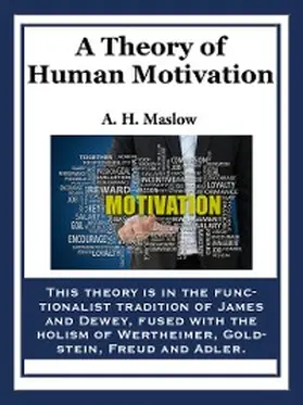 Maslow |  A Theory of Human Motivation | eBook | Sack Fachmedien