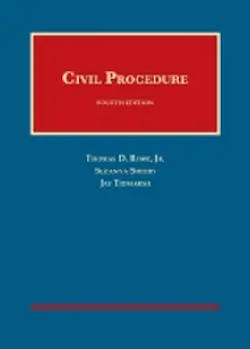 Jr |  Civil Procedure | Buch |  Sack Fachmedien