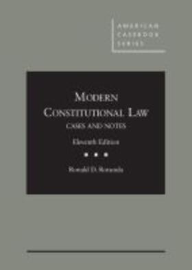 Rotunda | Modern Constitutional Law | Buch | 978-1-62810-222-2 | sack.de