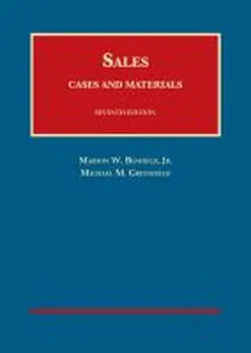Jr |  Cases and Materials on Sales | Buch |  Sack Fachmedien