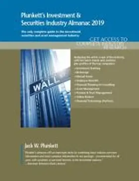 Plunkett |  Plunkett's Investment & Securities Industry Almanac 2019 | Buch |  Sack Fachmedien