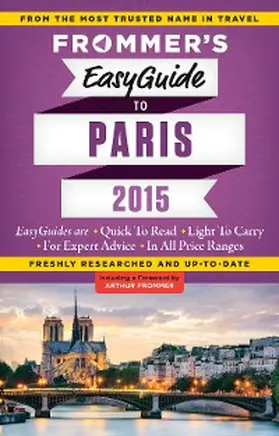 Rynn |  Frommer's EasyGuide to Paris 2015 | eBook | Sack Fachmedien