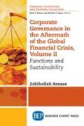Rezaee |  Corporate Governance in the Aftermath of the Global Financial Crisis, Volume II | Buch |  Sack Fachmedien