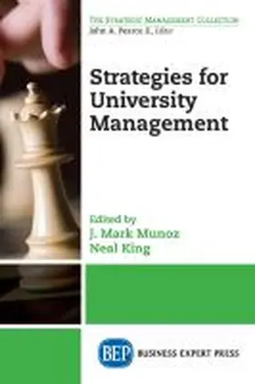Munoz / King |  Strategies for University Management | Buch |  Sack Fachmedien