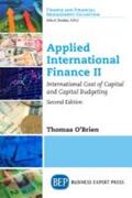 O'Brien |  Applied International Finance II, Second Edition | Buch |  Sack Fachmedien