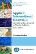 O'Brien |  Applied International Finance II, Second Edition | eBook | Sack Fachmedien