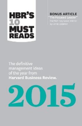 Review / Goleman / Kim | HBR's 10 Must Reads 2015 | E-Book | sack.de