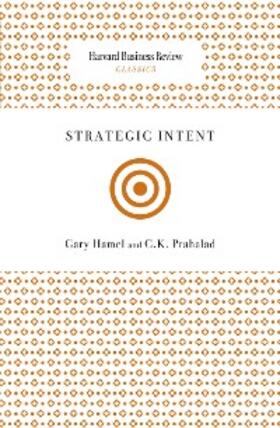 Hamel / Prahalad |  Strategic Intent | eBook | Sack Fachmedien