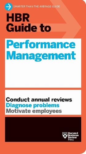 Review | HBR Guide to Performance Management | Buch | 978-1-63369-278-7 | www.sack.de