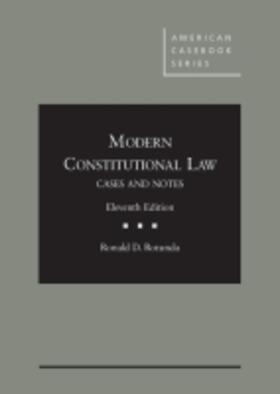 Rotunda | Modern Constitutional Law | Buch | 978-1-63459-517-9 | sack.de