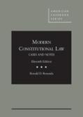 Rotunda |  Modern Constitutional Law | Buch |  Sack Fachmedien