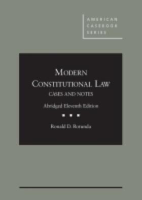 Rotunda | Modern Constitutional Law | Buch | 978-1-63459-518-6 | sack.de