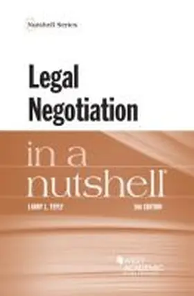 Teply |  Legal Negotiation in a Nutshell | Buch |  Sack Fachmedien