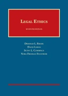 Rhode |  Legal Ethics | Buch |  Sack Fachmedien