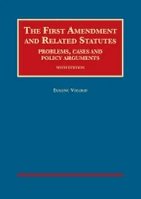  The First Amendment and Related Statutes | Buch |  Sack Fachmedien