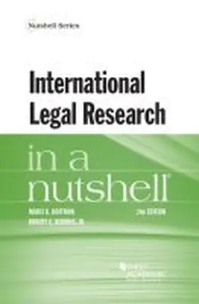 Hoffman |  International Legal Research in a Nutshell | Buch |  Sack Fachmedien