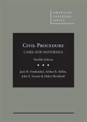 Friedenthal |  Civil Procedure: Cases and Materials | Buch |  Sack Fachmedien