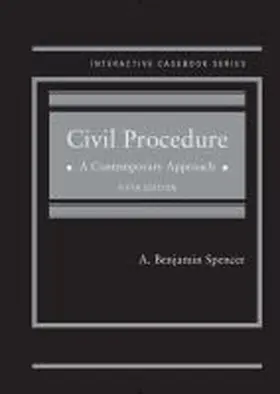 Spencer |  Civil Procedure, A Contemporary Approach - CasebookPlus | Buch |  Sack Fachmedien