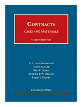 Farnsworth |  Cases and Materials on Contracts - Casebook Plus | Buch |  Sack Fachmedien