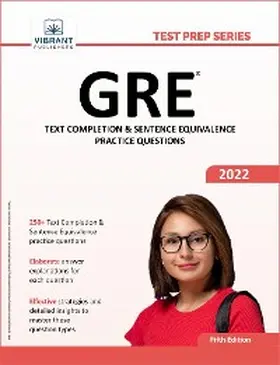Publishers |  GRE Text Completion and Sentence Equivalence Practice Questions | eBook | Sack Fachmedien
