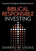 Lyons |  Biblical Responsible Investing | eBook | Sack Fachmedien
