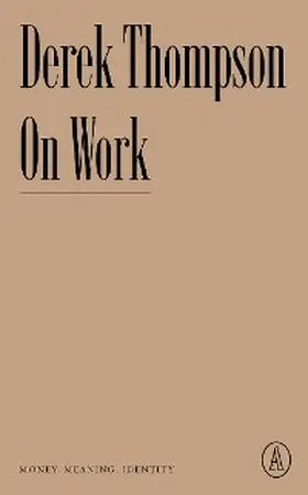 Thompson |  On Work | eBook | Sack Fachmedien