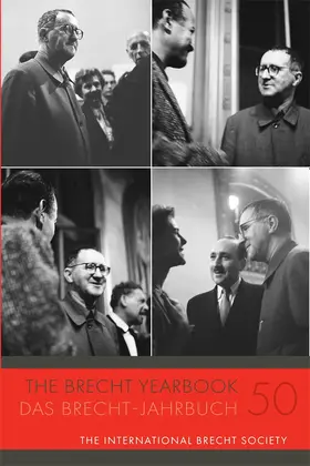 Pnevmonidou / Wessendorf |  The Brecht Yearbook / Das Brecht-Jahrbuch 50 | Buch |  Sack Fachmedien