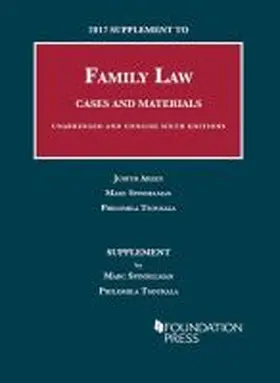 Areen |  2017 Supplement to Family Law, Cases and Materials, Unabridged and Concise | Buch |  Sack Fachmedien