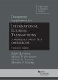  Documents Supplement for International Business Transactions | Buch |  Sack Fachmedien