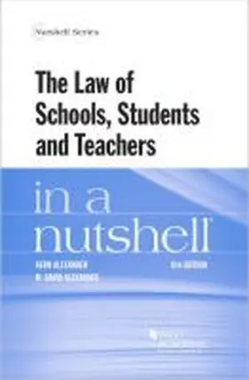 Alexander |  The Law of Schools, Students and Teachers in a Nutshell | Buch |  Sack Fachmedien