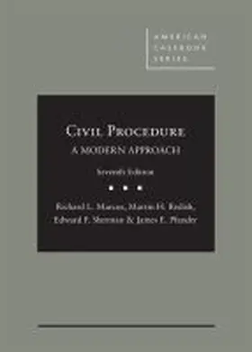 Marcus |  Civil Procedure, A Modern Approach - CasebookPlus | Buch |  Sack Fachmedien
