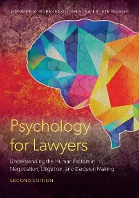 Robbennolt / Sternlight |  Psychology for Lawyers | eBook | Sack Fachmedien