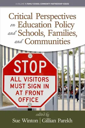Winton / Parekh |  Critical Perspectives on Education Policy and Schools, Families, and Communities | eBook | Sack Fachmedien