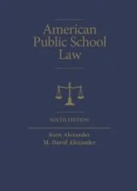 Alexander |  American Public School Law | Buch |  Sack Fachmedien