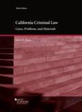  California Criminal Law | Buch |  Sack Fachmedien