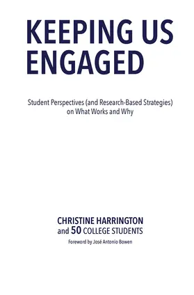 Harrington / 50 College Students | Keeping Us Engaged | Buch | 978-1-64267-080-6 | www.sack.de