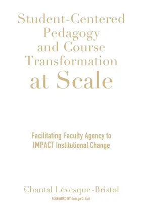 Levesque-Bristol |  Student-Centered Pedagogy and Course Transformation at Scale | Buch |  Sack Fachmedien