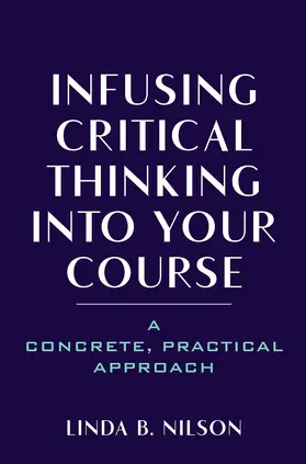 Nilson | Infusing Critical Thinking Into Your Course | Buch | 978-1-64267-168-1 | www.sack.de