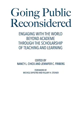 Chick / Friberg |  Going Public Reconsidered | Buch |  Sack Fachmedien