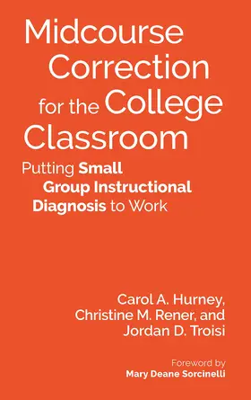 Hurney / Rener / Troisi |  Midcourse Correction for the College Classroom | Buch |  Sack Fachmedien